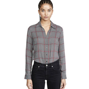 L'AGENCE Nina Long Sleeve Blouse